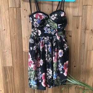 Floral mini dress